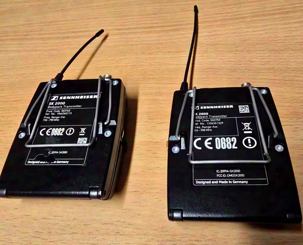 Sennheiser Taschensender SK 2000 CW Band