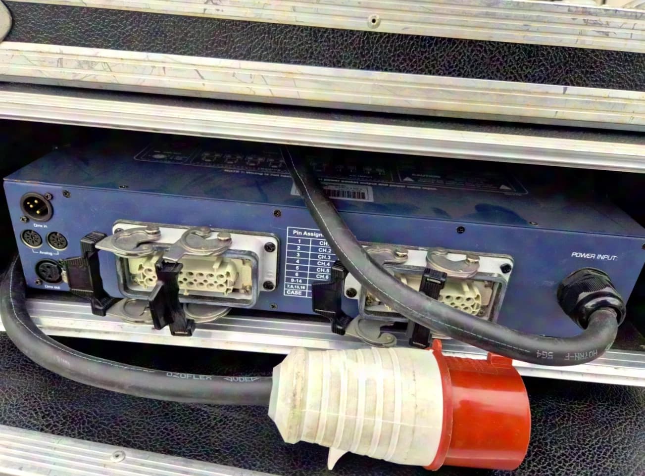 Showtec 6-Kanal DMX Digitaldimmer D-Pack6 MKII 6x 2,3KW