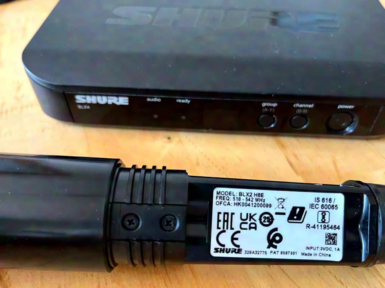 Drahtloses Mikrofon Shure BLX beta 58
