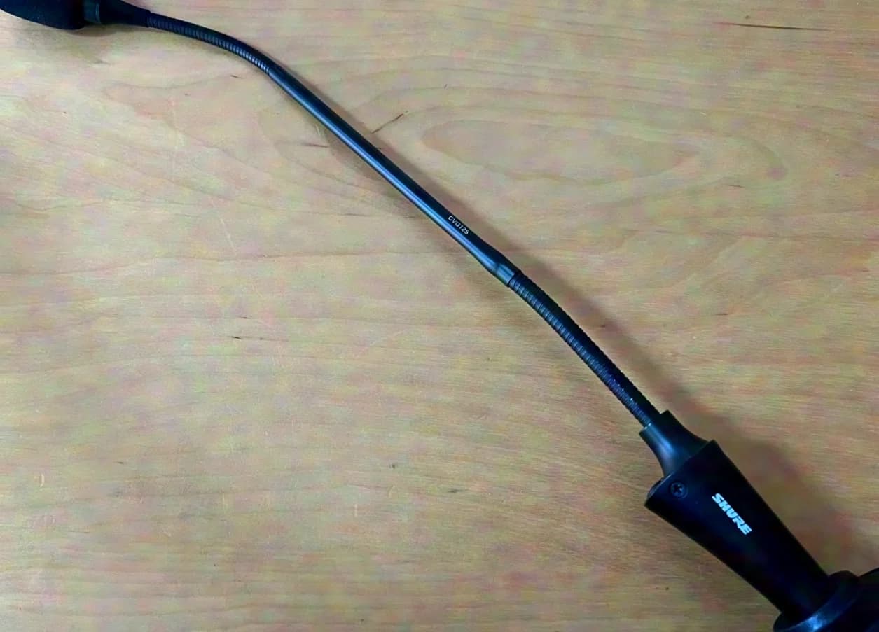 Shure Centraverse CVG12S Schwanenhals-Kondensatormikrofon