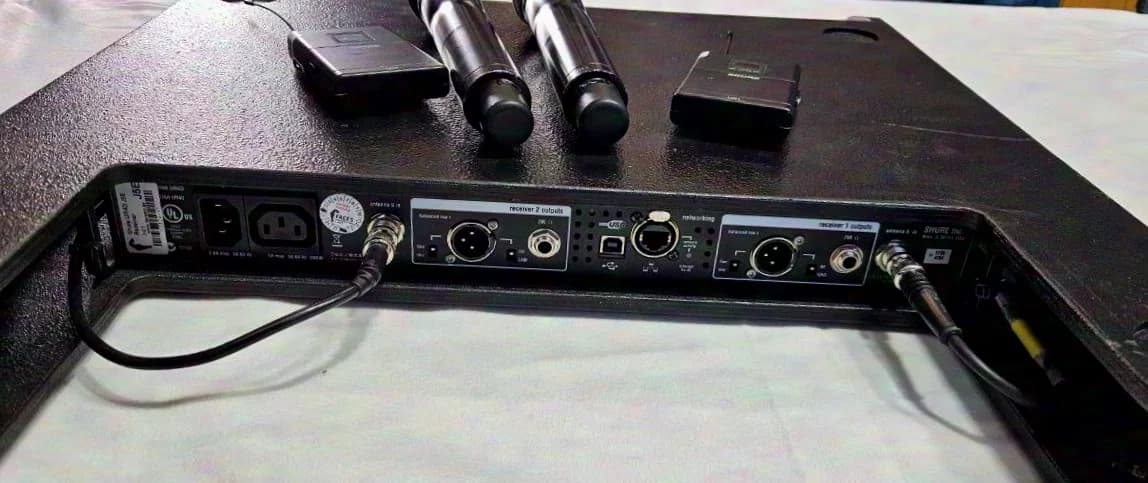 Shure UR4D J5E (Set) (578 - 638 MHz)