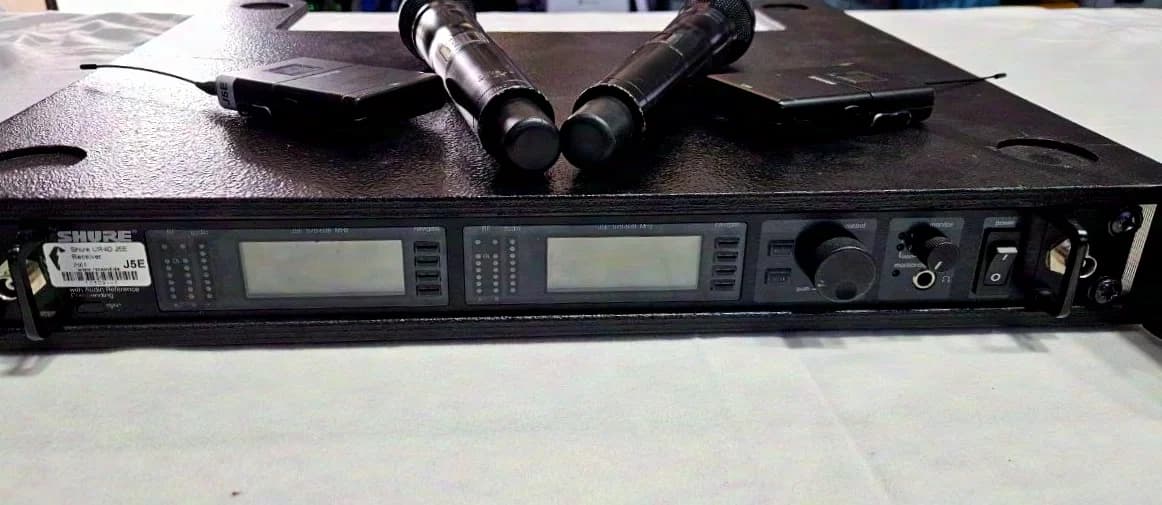 Shure UR4D J5E (Set) (578 - 638 MHz)