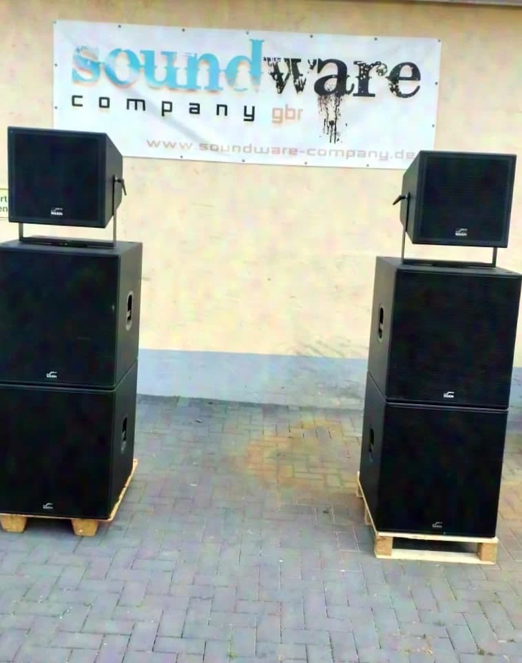 Solton 15CX-F und HD181 Sub 15" Top 18" Bass