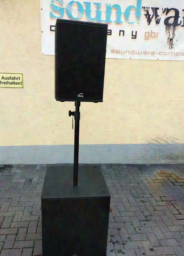 Solton aart S TWO Set 2600W aktive PA Tops + Subs