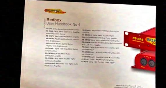 Sonifex Redbox RB-DA4X5
