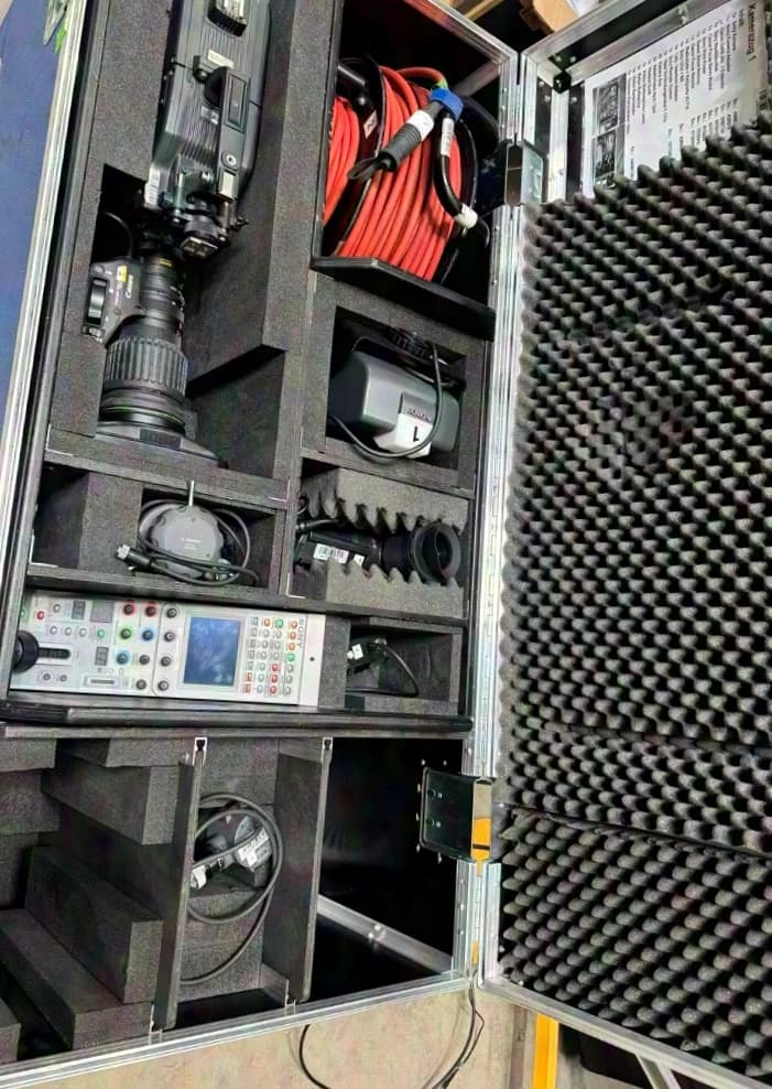 Sony DXC D50WSP Kamerazug komplett im Flightcase