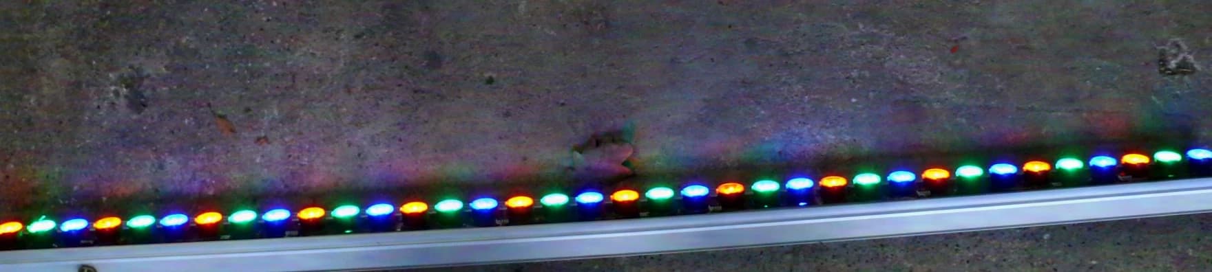 Soundlight 36 RGB Spot LED-Lichtanlage