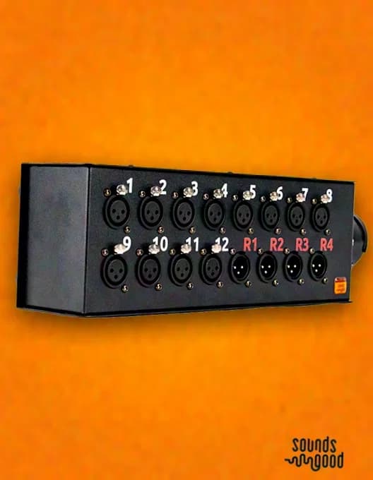 Sounds Good Signal Box, Stagebox 16 Kanäle, 14x XLR F, 2x XLR M, Syntax Male