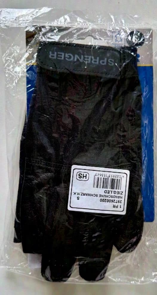 Sprenger Arbeits-/Riggerhandschuhe Schwarz - Größe XL
