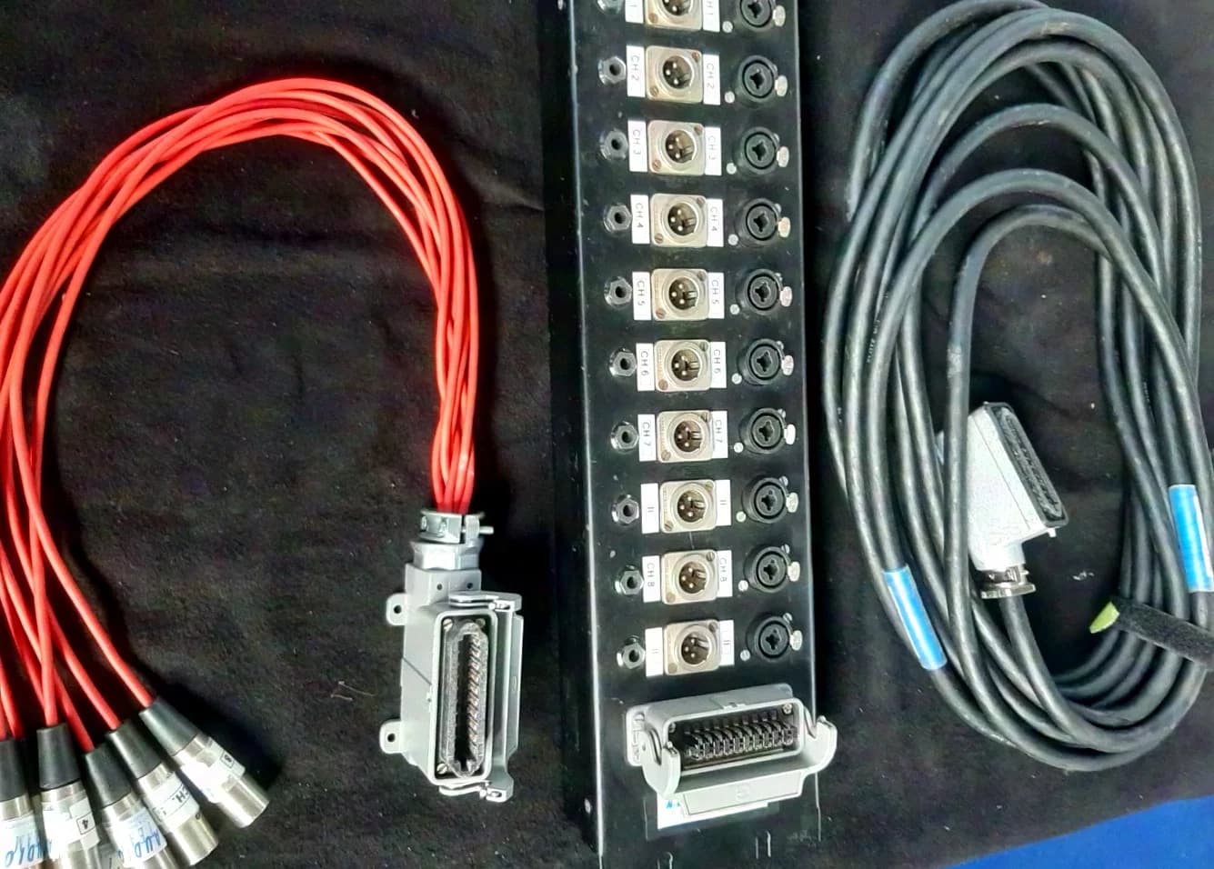 Stagebox Snake 19 Zoll Unterverteilung 8 Kanal