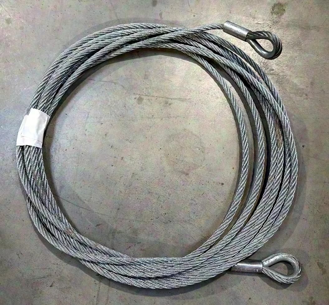 Stahlseil, 9m - 10mm Stärke