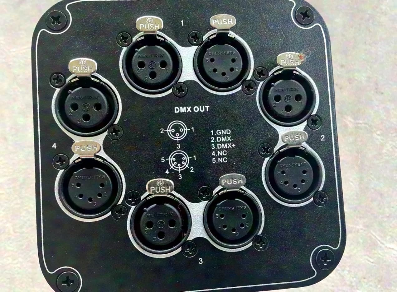 Stairville DMX Splitter Pro 3+5pin