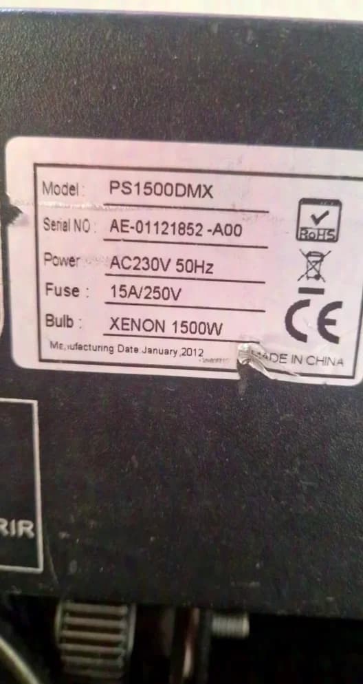 Stairville DMX Stroboskop PS1500DMX Strobo
