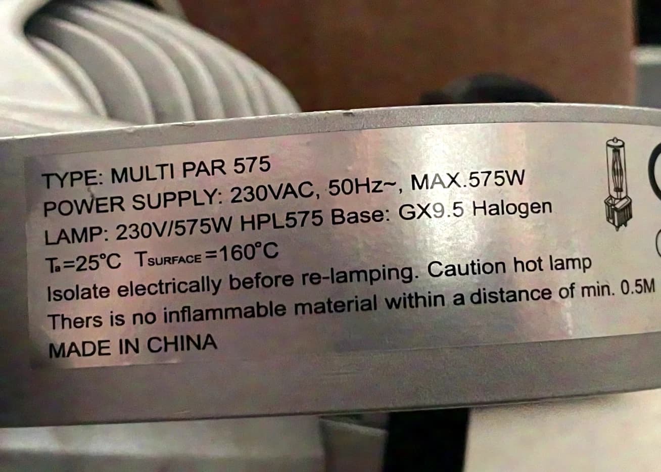 StudioPAR MultiPAR 575 Silber