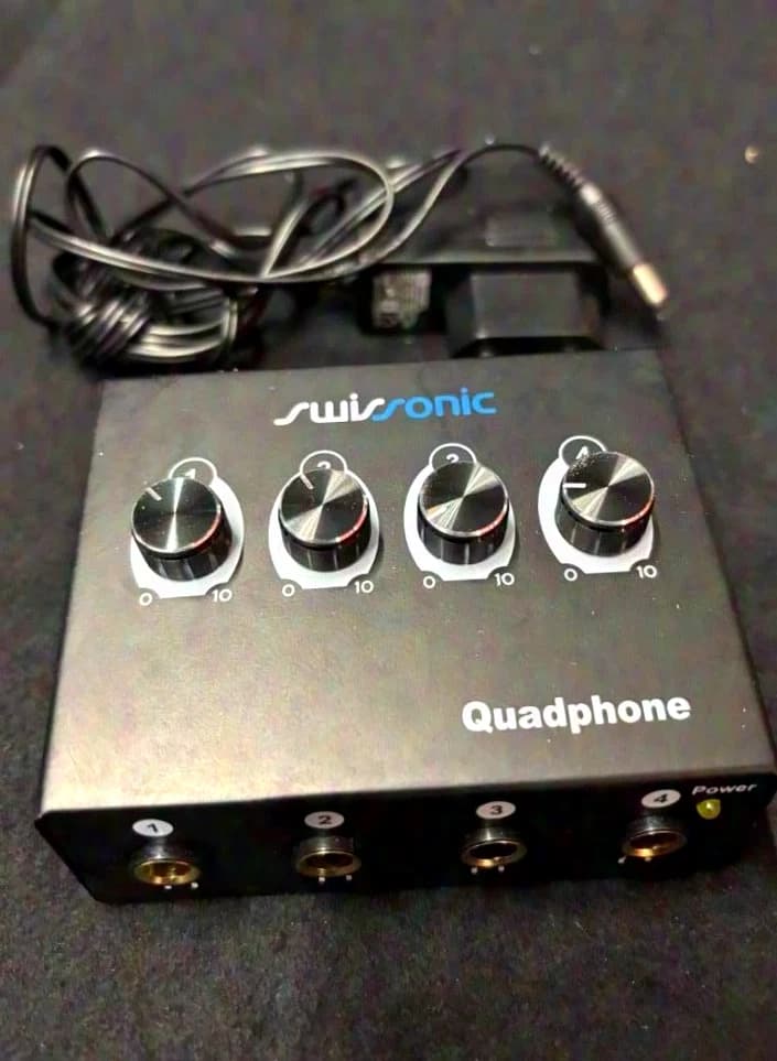 Swissonic Quadphone 4-Kanal Kopfhörerverstärker