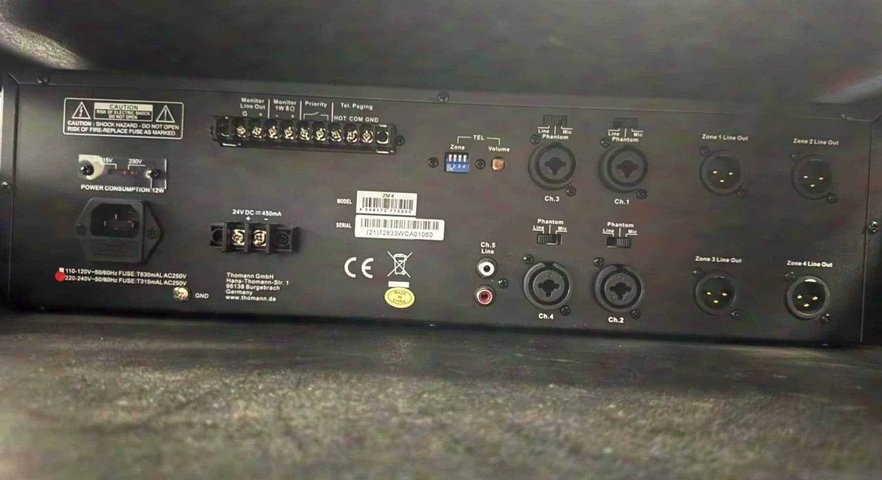 Swissonic ZM4 Zonenmixer