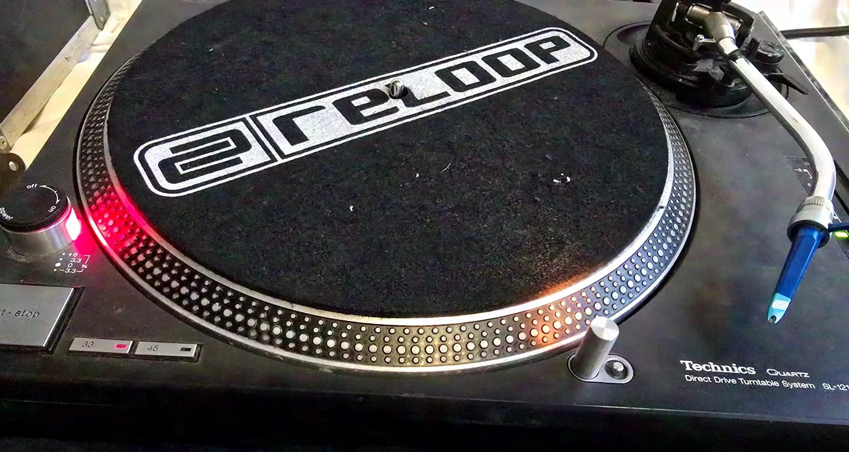 TECHNICS SL 1210 MK2 inkl. Flightcase, Slipmap, System und Nadel