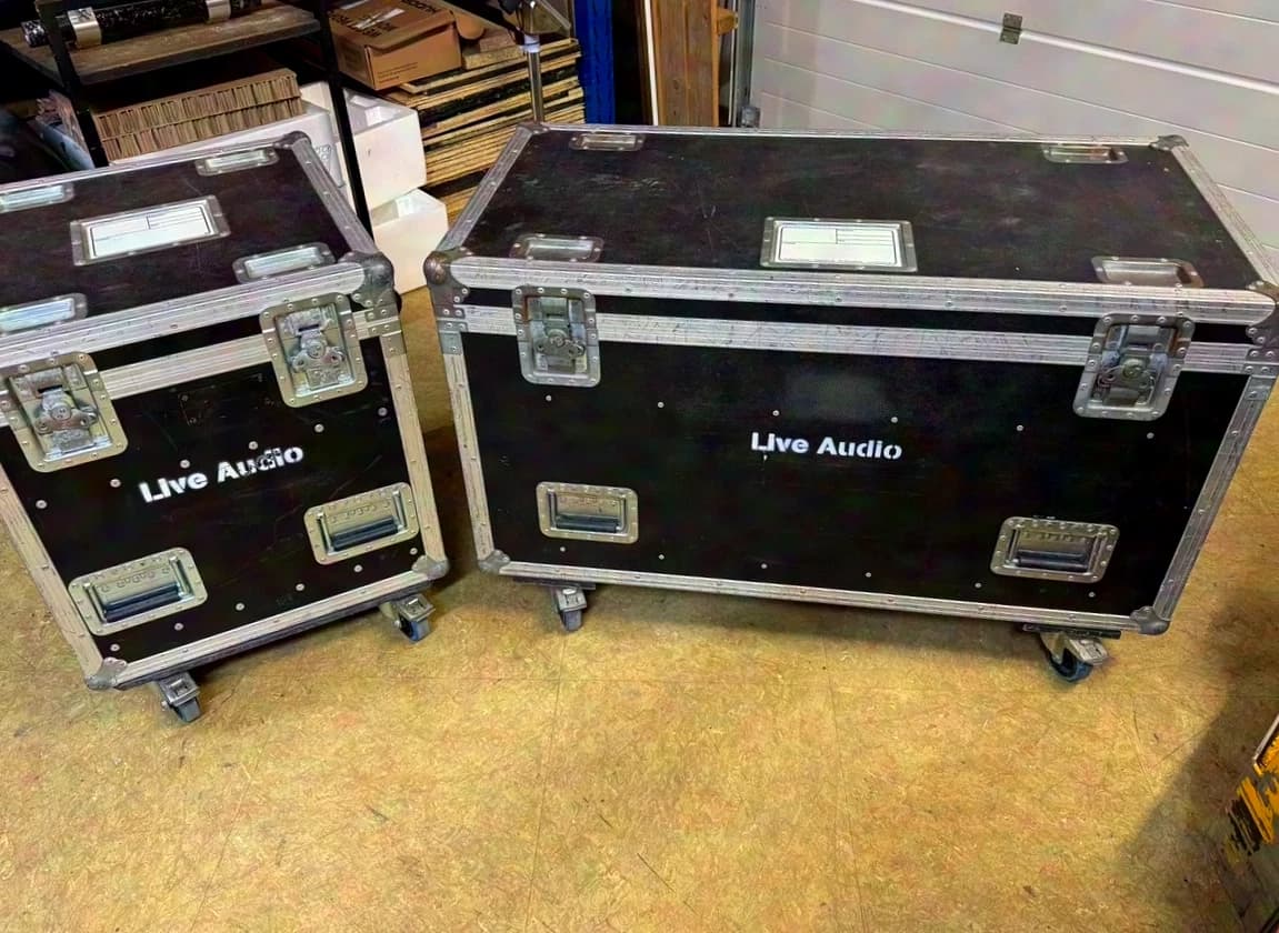 THON Multiflex Roadcases, 60er Truhen, Transflex, Kabelcases, Packcases, schwarz