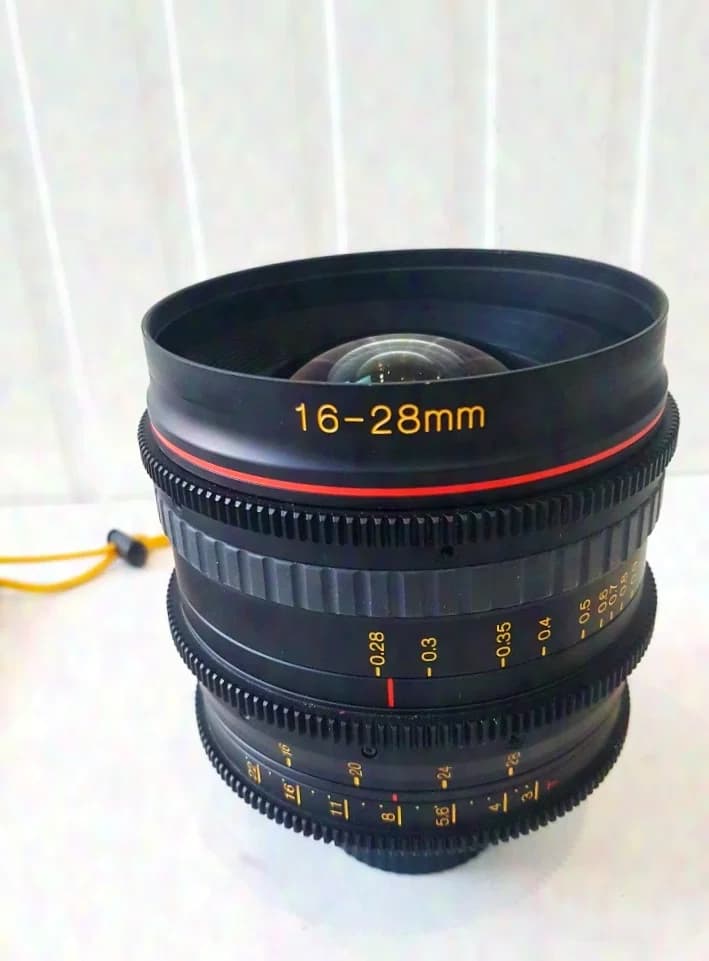 TOKINA 16-28mm T3 CINEMA LENS EF-M