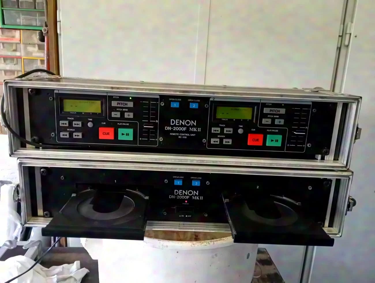 TON Denon DN - 2000 F Doppel CD - Player