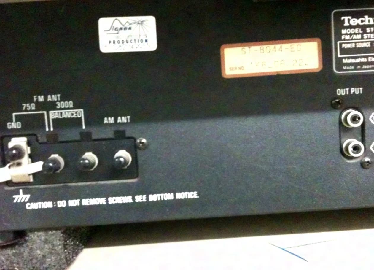 Technics Tuner ST-8044