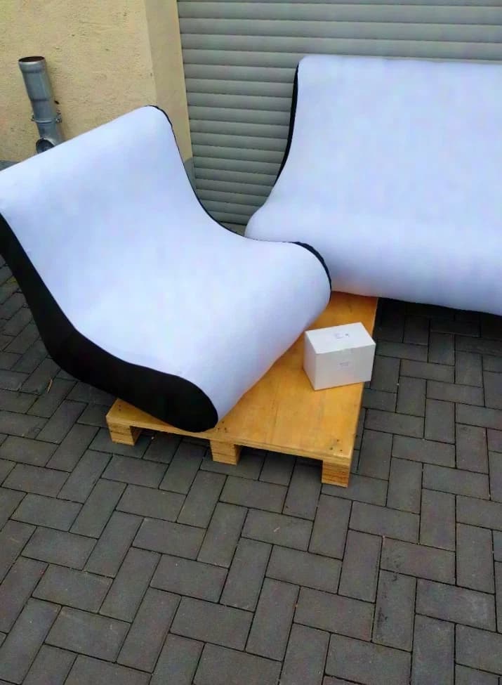 Tego pro AIR Sitzgruppe Chair Couch weiß Stuhl Sofa Beach Strand Sitz