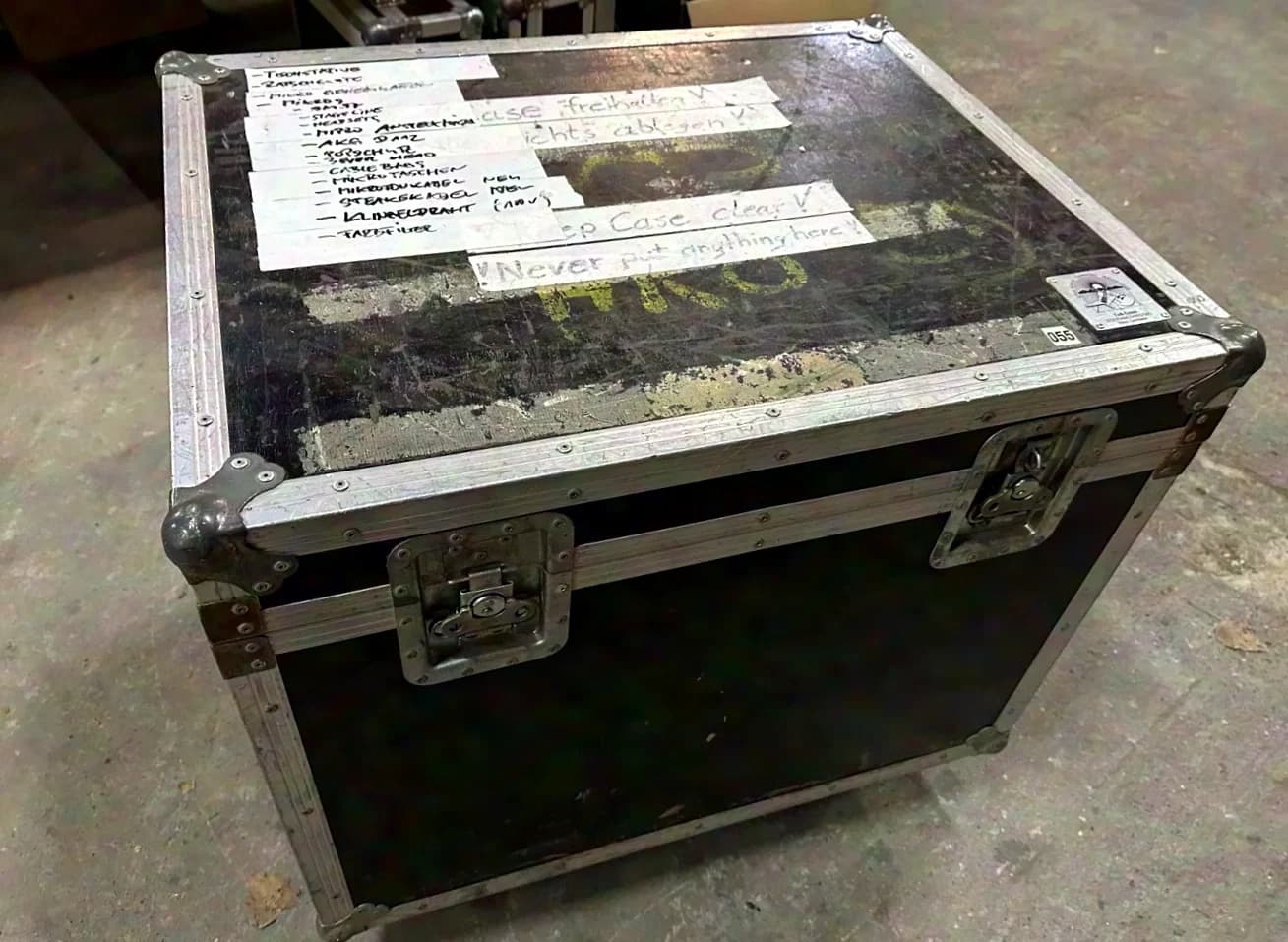 TuB Cases Multi Flex Trans Flex Case Truhe Kiste Universal Multifunktional schwarz
