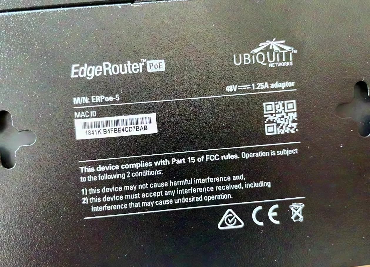 Ubiquiti Edge Router PoE (originalverpackt)
