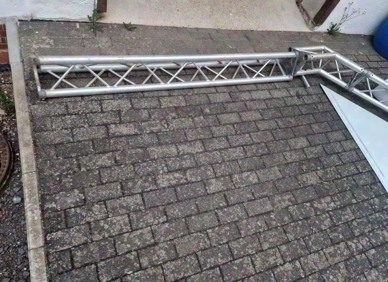 Ultra Truss Traversen-Bogen mit Werbeschild