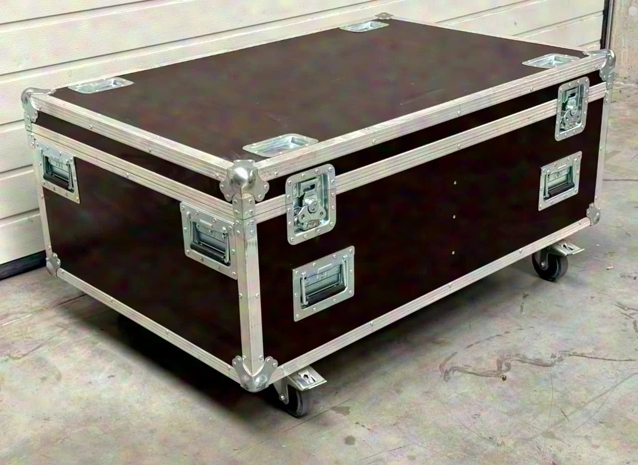 Universal Truhen-Case, Kabelcase mit 2 Fächer, 120x80x60cm