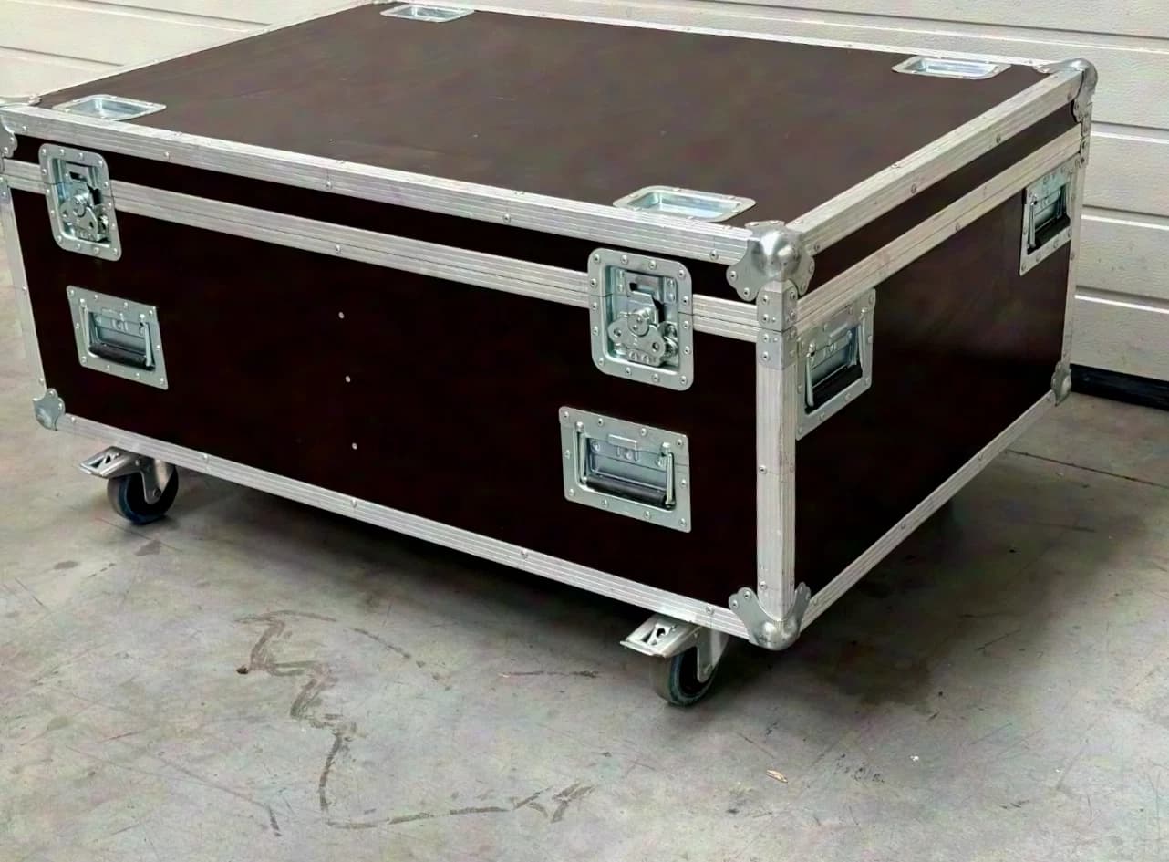 Universal Truhen-Case, Kabelcase mit 2 Fächer, 120x80x60cm