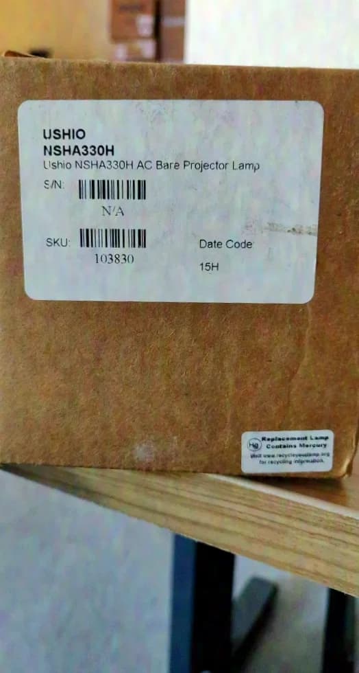 Ushio NSHA330H AC BARE Projektor Lamp