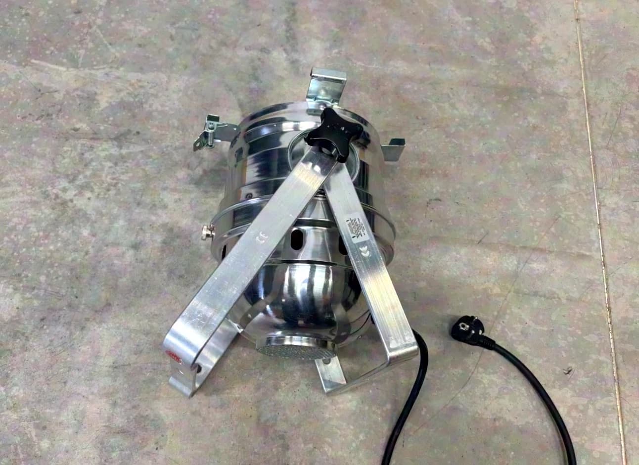 Varytec Par64 Floorspot silber