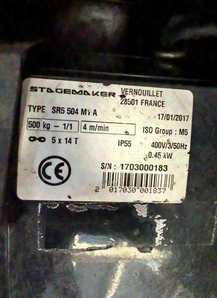 Verlinde SR5 - 500kg