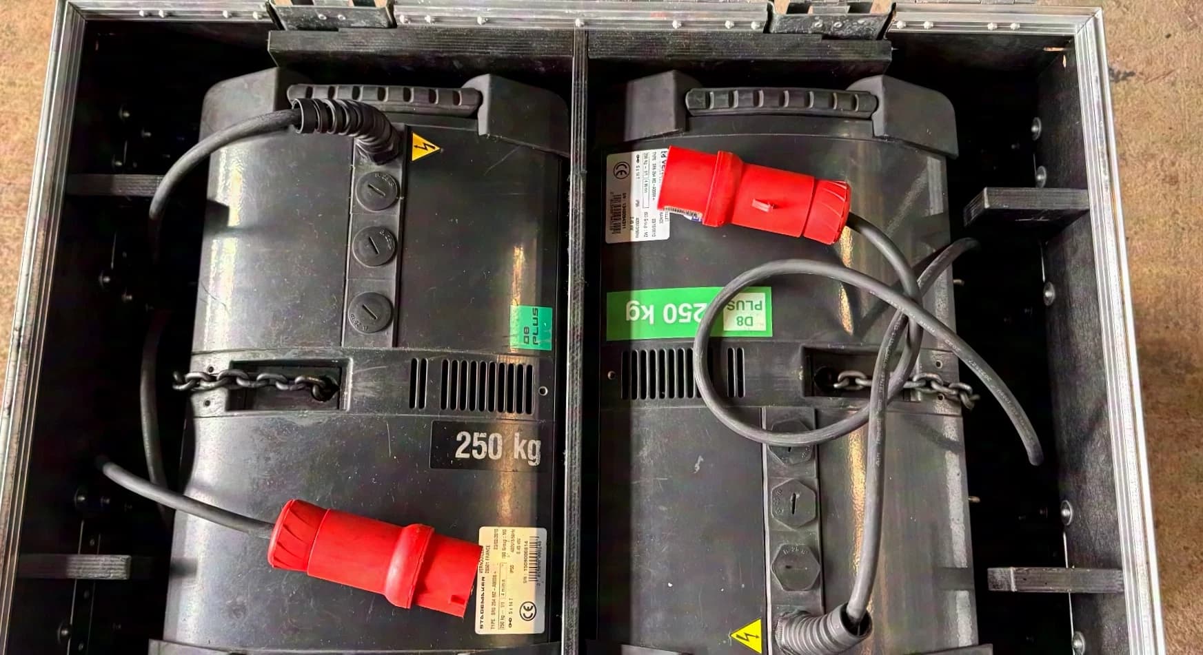 Verlinde Stagemaker SR5 D8+ 250KG inkl. Doppelcase
