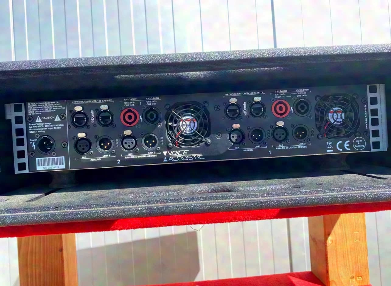 Voice-Acoustic 2x HDSP-3DA (Dante nachrüstbar) HDSP-3DA