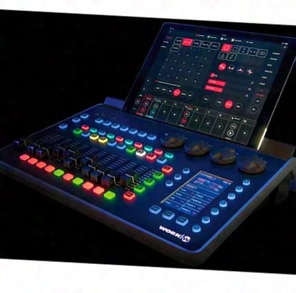 WORK LightShark LS-1 Lichtstellpult 2xDMX out / 4 x Artnet / 8 x sACN