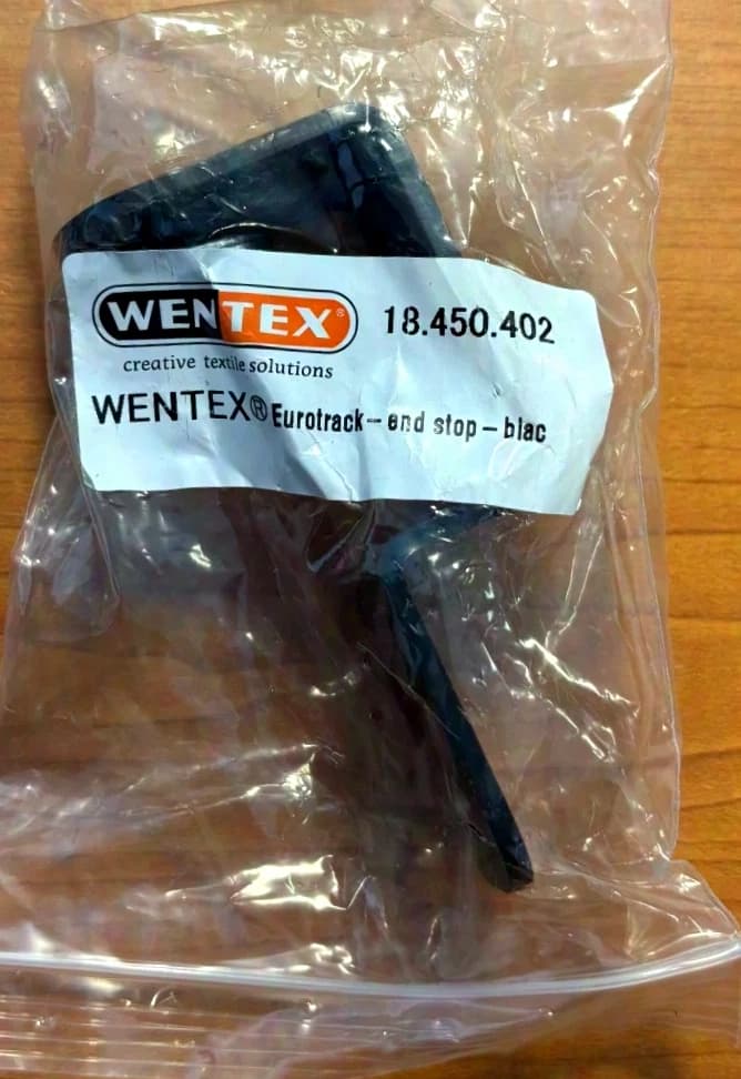 Wentex Eurotrack Endanschlag Schwarz