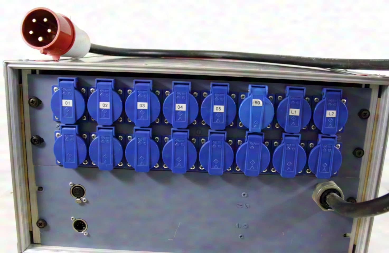 Werner Hanke Proffesional Dimmer HDX mit 13 A 6 Stück im Kofferrack,