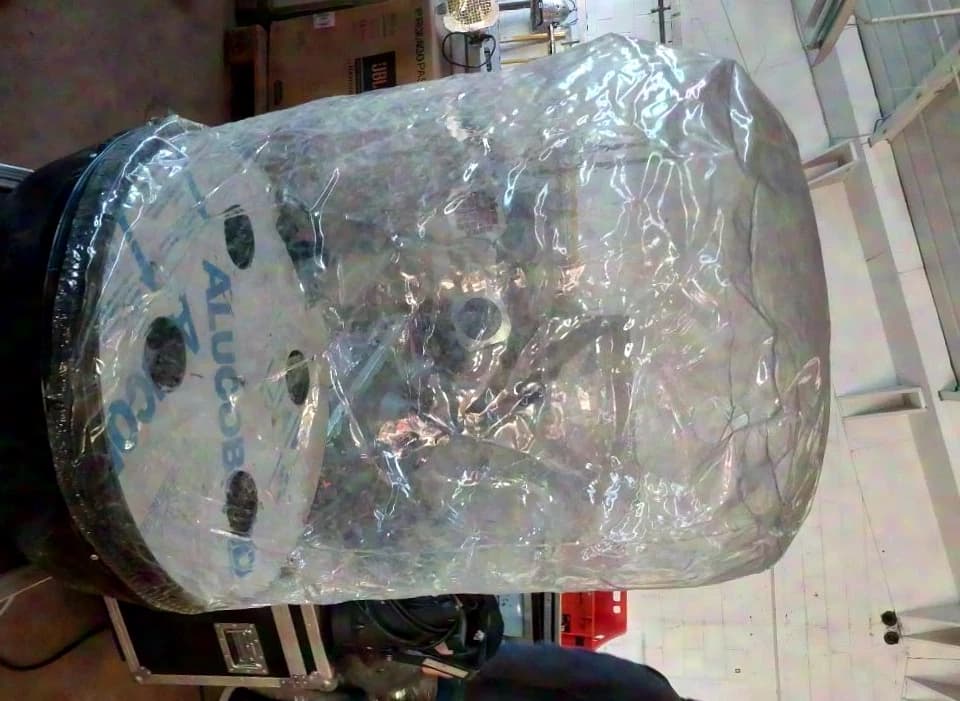 Wetterschutzgehäuse Wetterschutz, aufblasbarer Regenschutz für Scheinwerfer