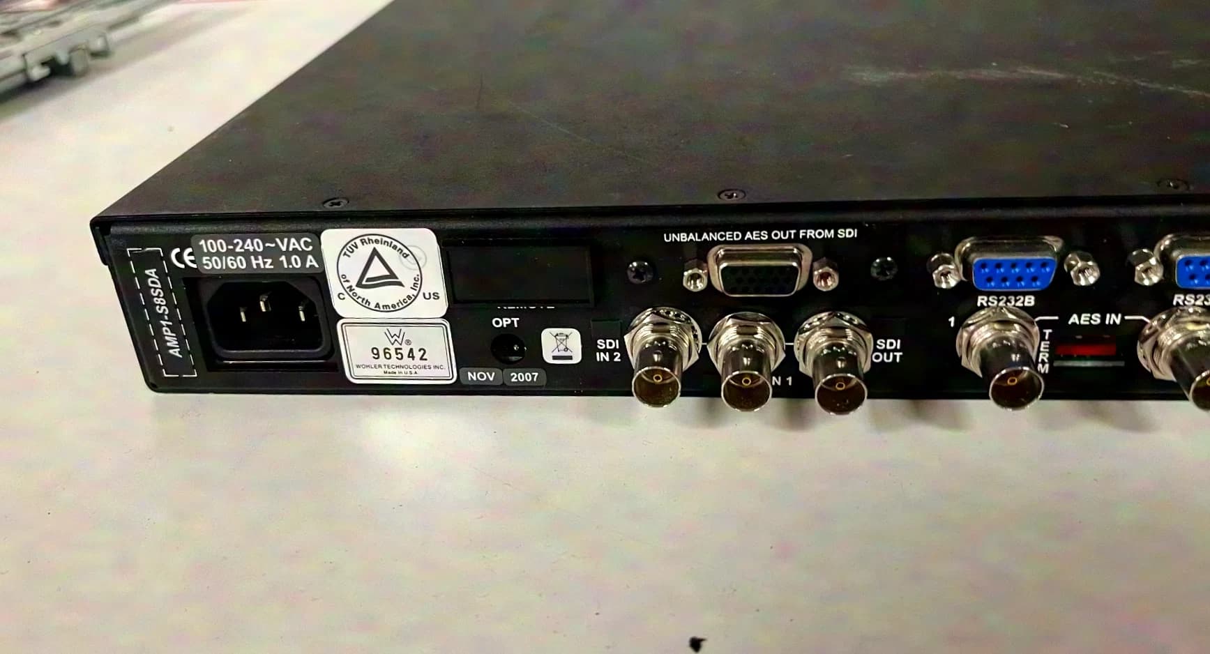 Wohler AMP1-S8SDA 8-Kanal Analog Audio Monitor