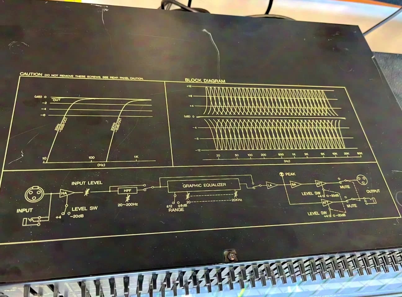 Yamaha Q2031 Dual-Channel Graphic Equalizer
