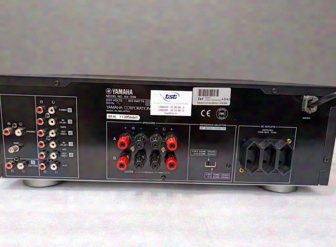 Yamaha Vollverstärker AX-396