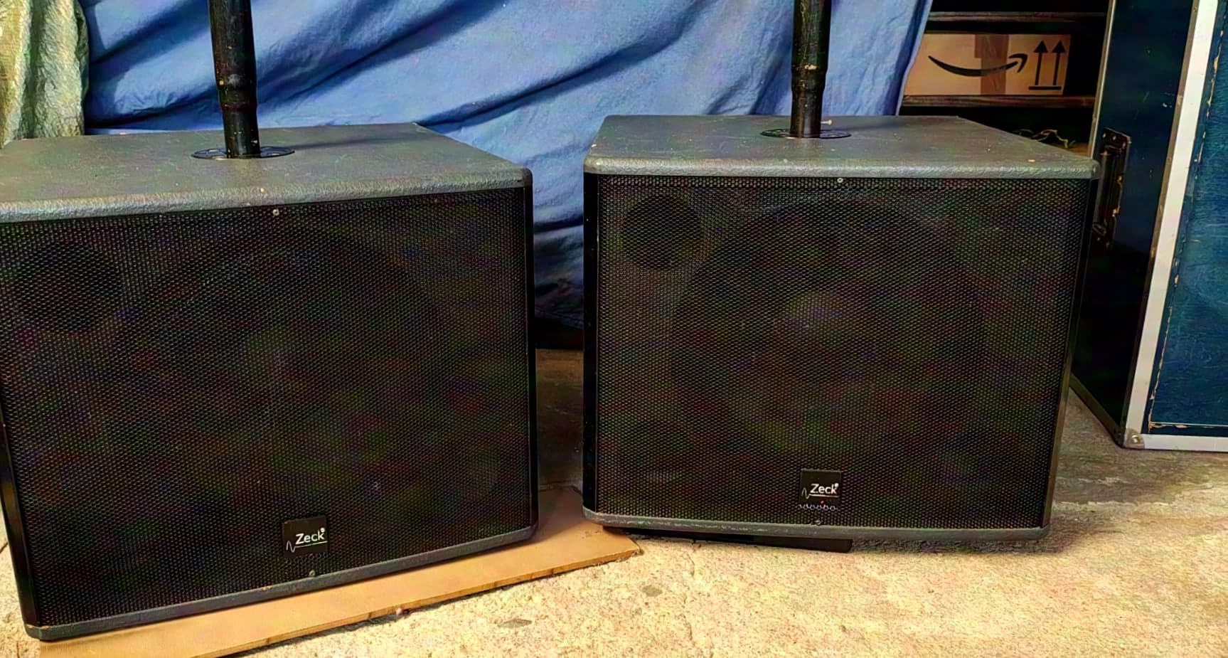 Zeck Twister 12.6P - Lautsprecher System mit Case für Tops