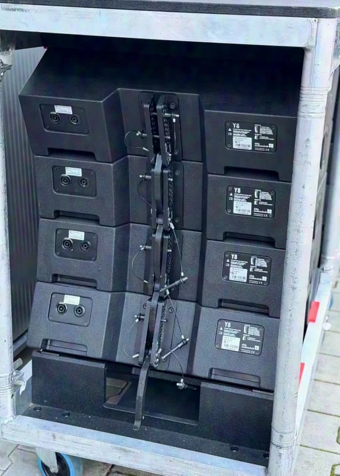 d&b Y8 / Y12 oder Y-Sub Preis pro Stück exkl. Dolly