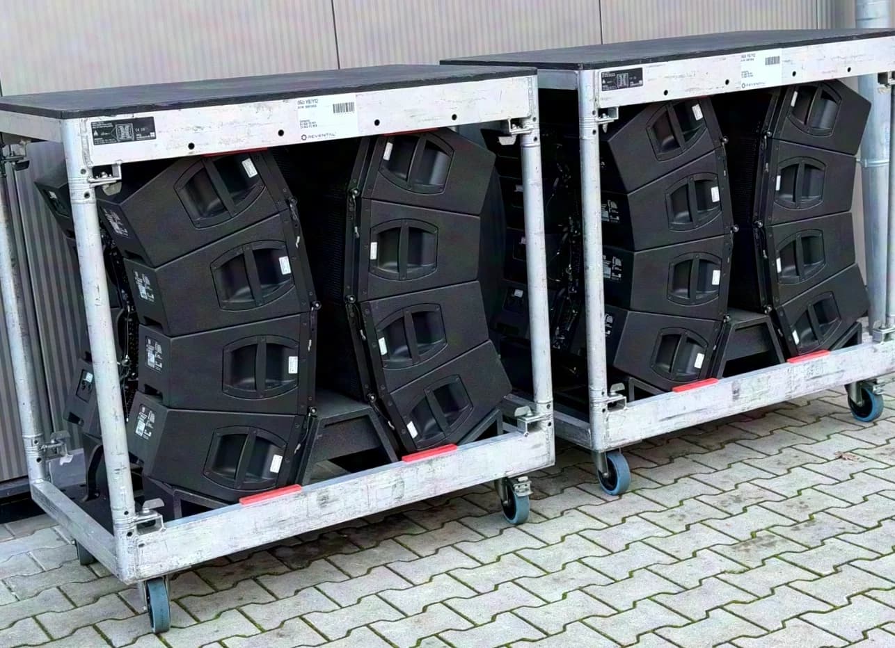 d&b Y8 / Y12 oder Y-Sub Preis pro Stück exkl. Dolly