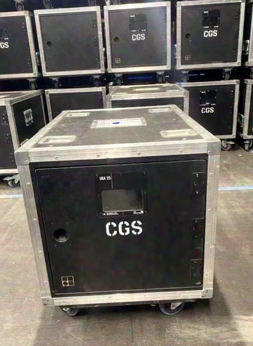 d&b audiotechnik D80 3-fach Rack LKA25/NLT8