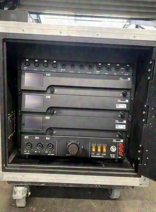d&b audiotechnik D80 3-fach Rack LKA25/NLT8
