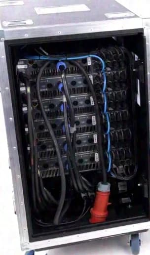 d&b audiotechnik D80 6-fach Rack LKA25/NLT8