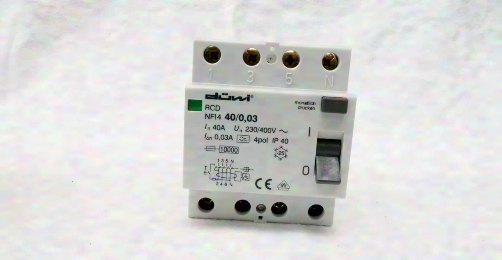 düwi FI-Schutzschalter (2er-Set)